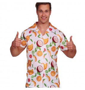 Disfarce de Camisa de fruta havaiana para homem
