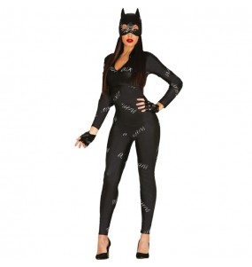 Disfarce de Catwoman clássica para mulher