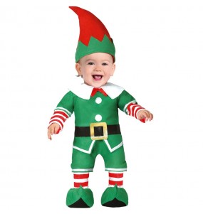 Disfarce de Elfo de Natal para bebé
