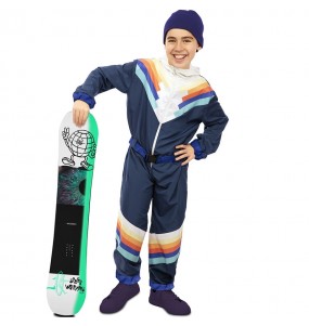 Disfarce de Esquiador Snowboarder para menino