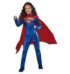 Disfarce de heroína Supergirl para menina