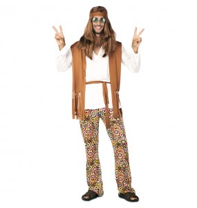 Fato de Hippie Multicolor para homem