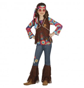 Disfarce de Hippie Woodstock para menina