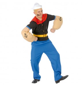 Fato de Popeye the Sailor para homem