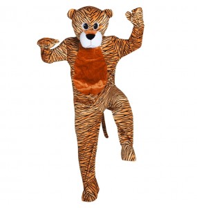 Disfarce Mascote Tigre adulto divertidíssimo para qualquer ocasião