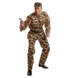 Disfarce de Militar Camuflagem para homem