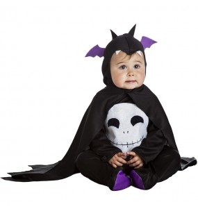Disfarce de Morcego com capa para bebé