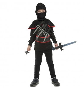 Fato de Ninja com acessórios para menino