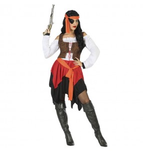 Disfarce de Pirata Bandida para mulher