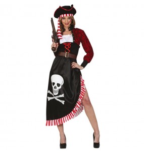 Fato de Pirata com chapéu para mulher