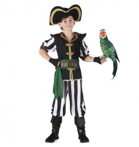 Disfarce de Pirata papagaio para menino