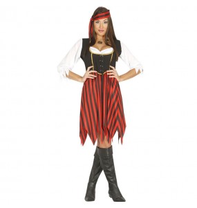 Disfarce original Pirata Corsária aventureira mulher ao melhor preço