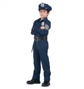 Disfarce de Polícia americano para menino