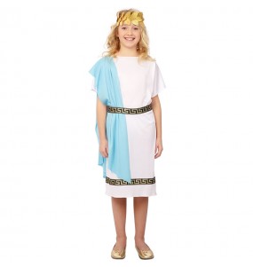Disfarce de Romana Roma antiga para menina