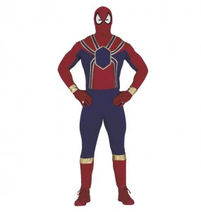 Disfarce de Spiderman Iron para homem