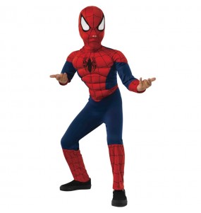 Fato de Spiderman ultimate para menino