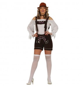 Fato de Tirolesa Oktoberfest para mulher