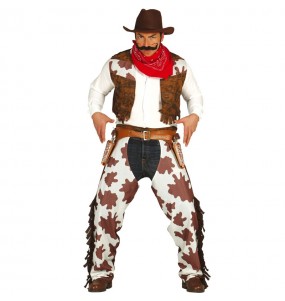Disfarce de Cowboy Western para homem