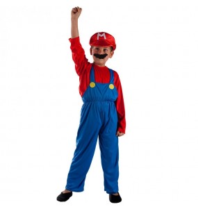 Disfarce de Videojogo Super Mario para menino