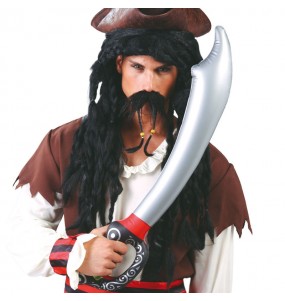 Espada Pirata Inflável para festas de fantasia