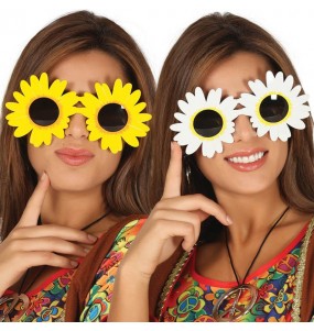 Os óculos mais engraçados Margarita Hippie para festas de fantasia