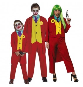 Disfarces de Joker Joaquin Phoenix para grupos e famílias