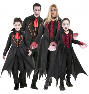 Disfarces de Vampiros Vlad para grupos e famílias