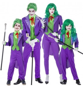 Disfarces de Jokers Batman para grupos e famílias