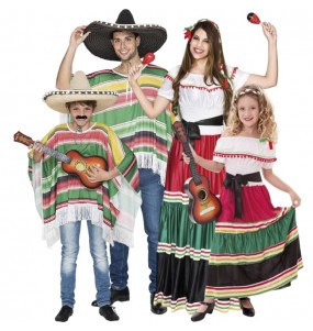 Fantasias Mexicanos para grupos e famílias