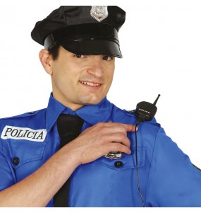 Intercomunicador da Polícia para completar o seu disfarce