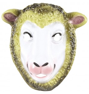 Máscara de ovelha para completar o seu disfarce