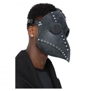 Máscara de peste negra para completar o seu disfarce assutador