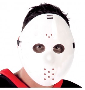Máscara Jason Hockey para completar o seu fato Halloween e Carnaval