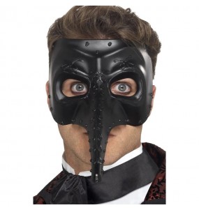 Máscara gótica veneziana para completar o seu disfarce