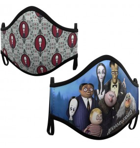 Máscara Família Addams de proteção para adulto