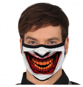 Máscara Joker de proteção para adulto