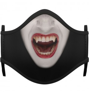 Máscara Vampiresa de proteção para crianças