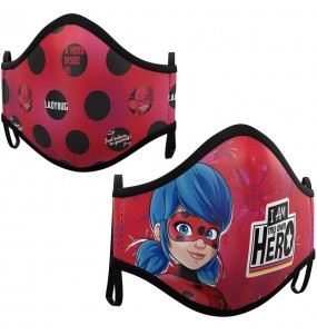 Máscara Ladybug de proteção para crianças