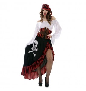 Disfarce original Pirata Bandana mulher ao melhor preço