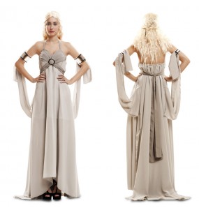 Disfarce original Daenerys Targaryen de luxo mulher ao melhor preço