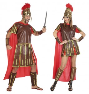 Fatos de casal Guerreiros Romanos