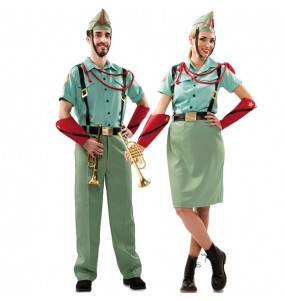 O casal Soldados Legionários original e engraçado para se disfraçar com o seu parceiro