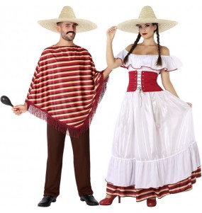 Fatos de casal Mexicanos clássicos