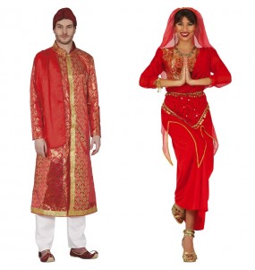 Fatos de casal Reis Hindus
