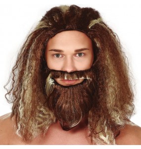 A Peruca Aquaman com barba mais engraçada para festas de fantasia