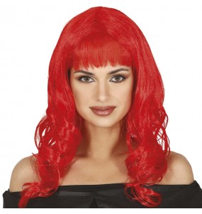 Peruca Barbie com cabelo vermelho para completar o seu disfarce