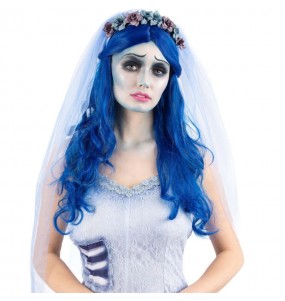 Noiva Emily Corpse Bride para completar o seu disfarce assutador