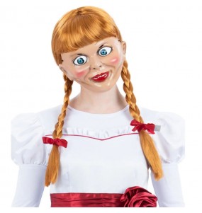 Peruca Annabelle Doll para completar o seu disfarce assutador