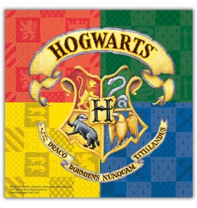Guardanapos Hogwarts 