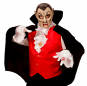 Máscara Vampiro boca aberta para completar o seu fato Halloween e Carnaval